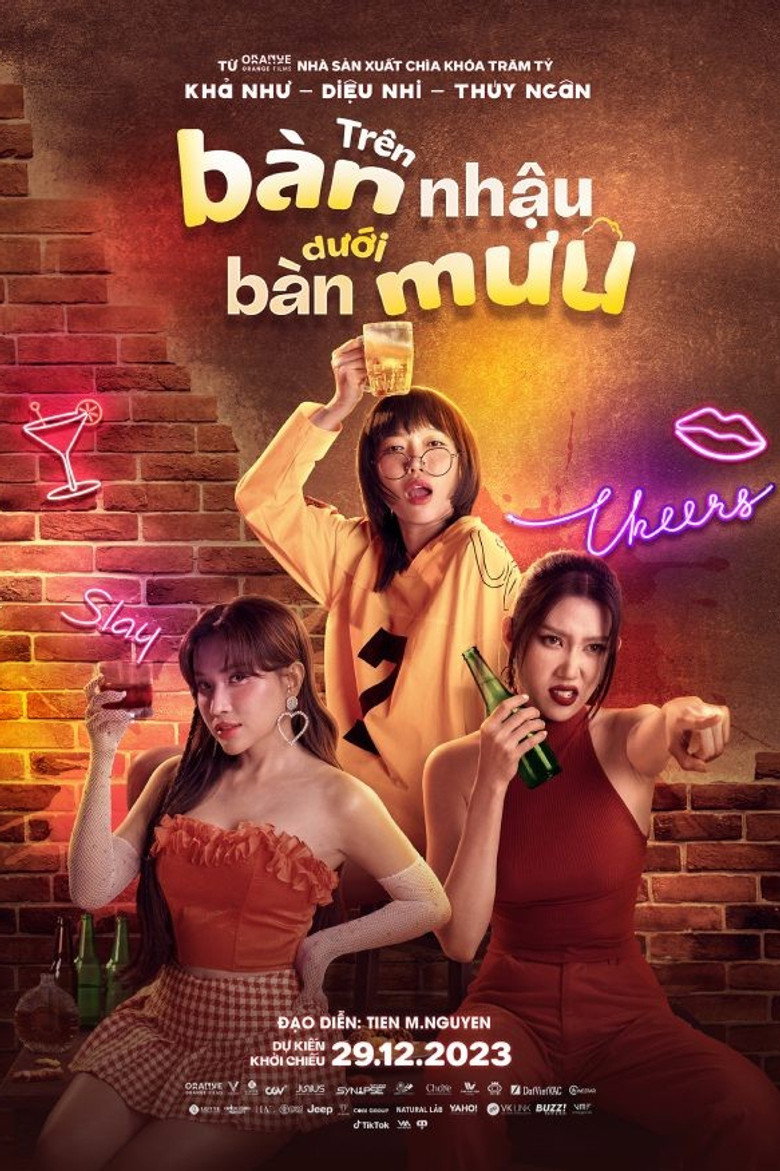 TRÊN BÀN NHẬU, DƯỚI BÀN MƯU
